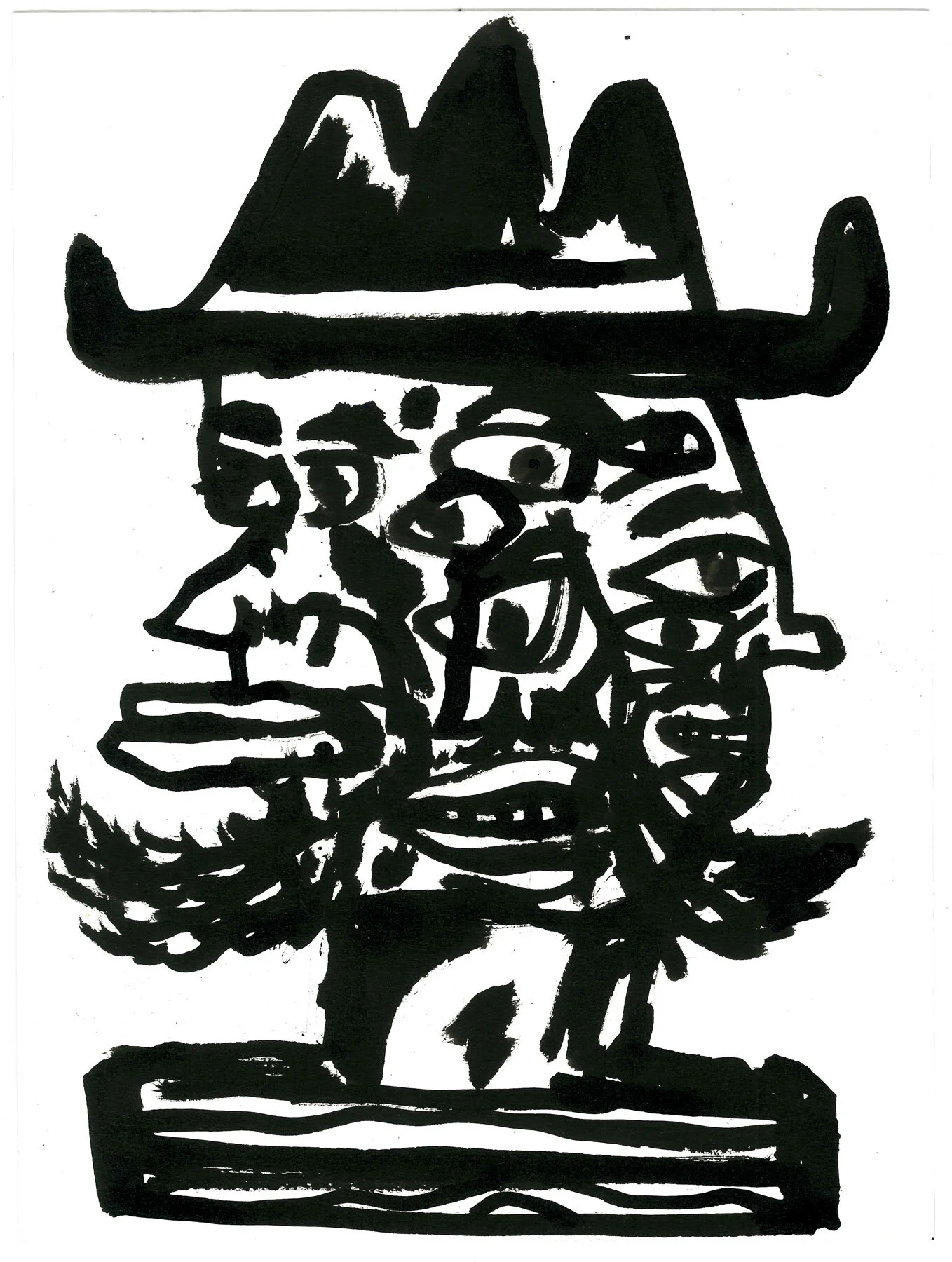 The days go by like wildness — ink drawings — image 10