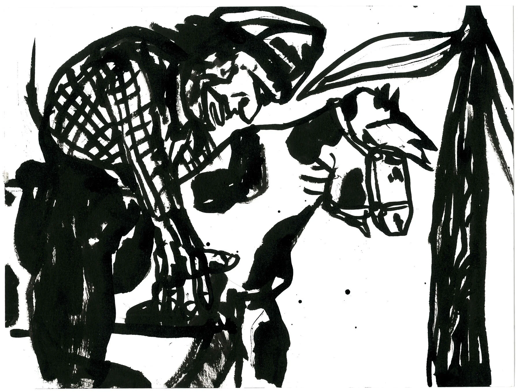 The days go by like wildness — ink drawings — image 11