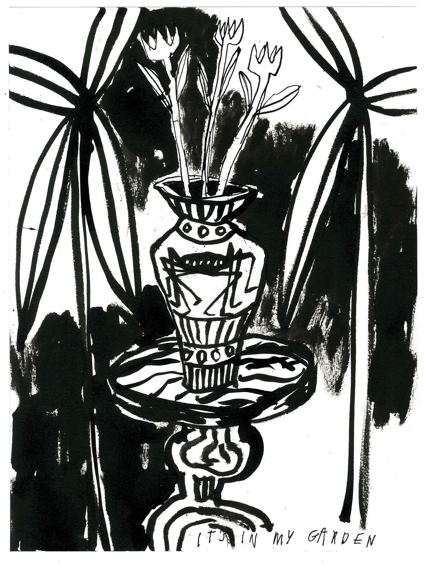 The days go by like wildness — ink drawings — image 12