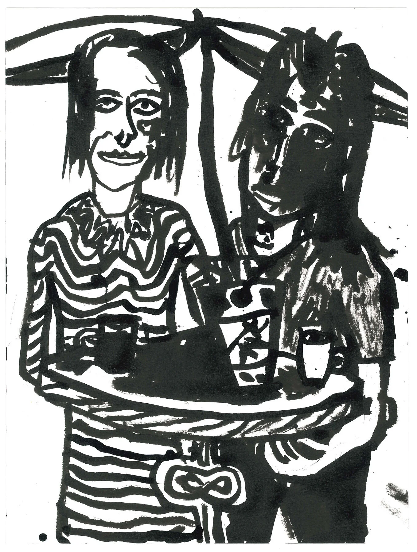 The days go by like wildness — ink drawings — image 14