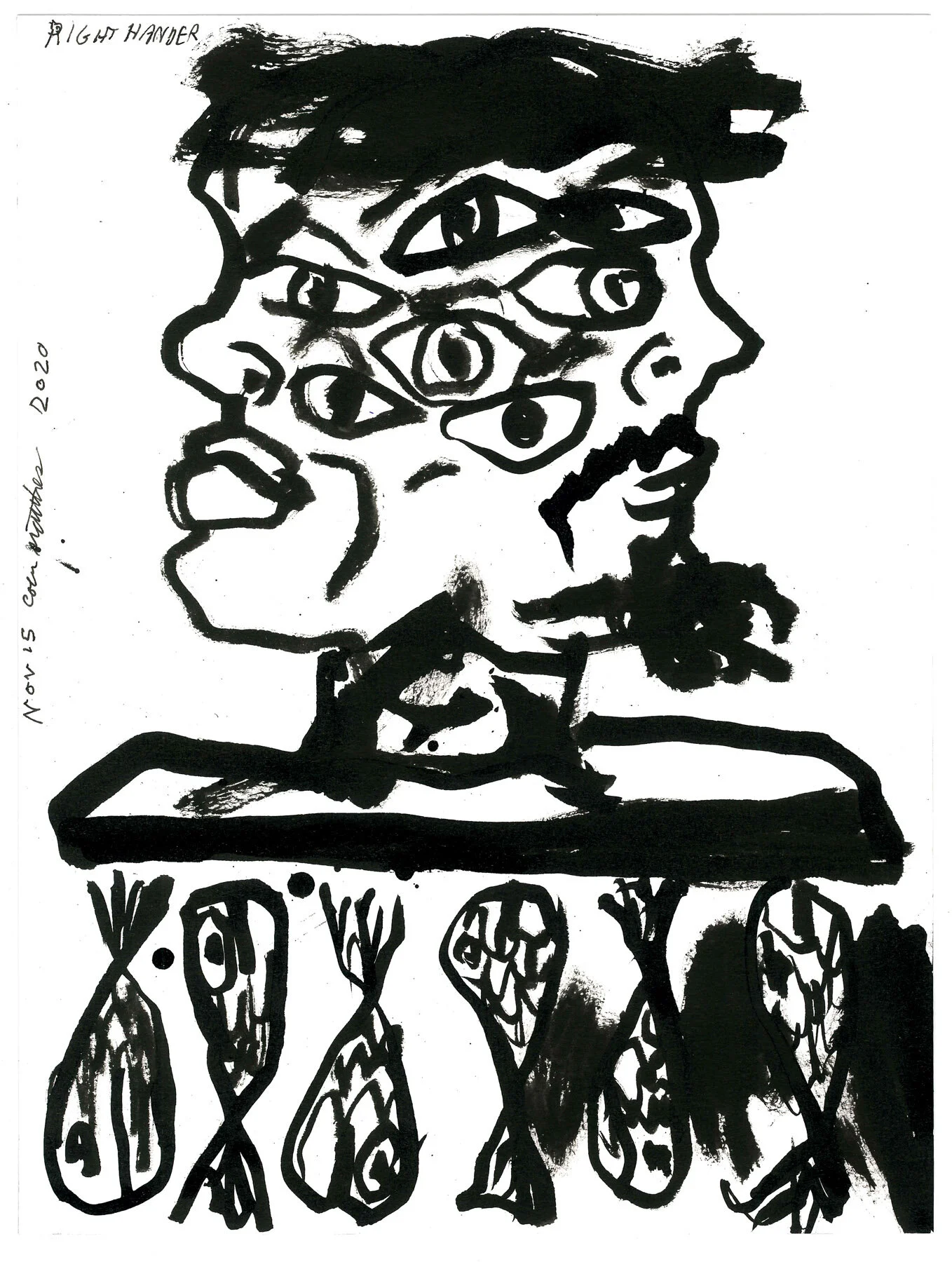 The days go by like wildness — ink drawings — image 19