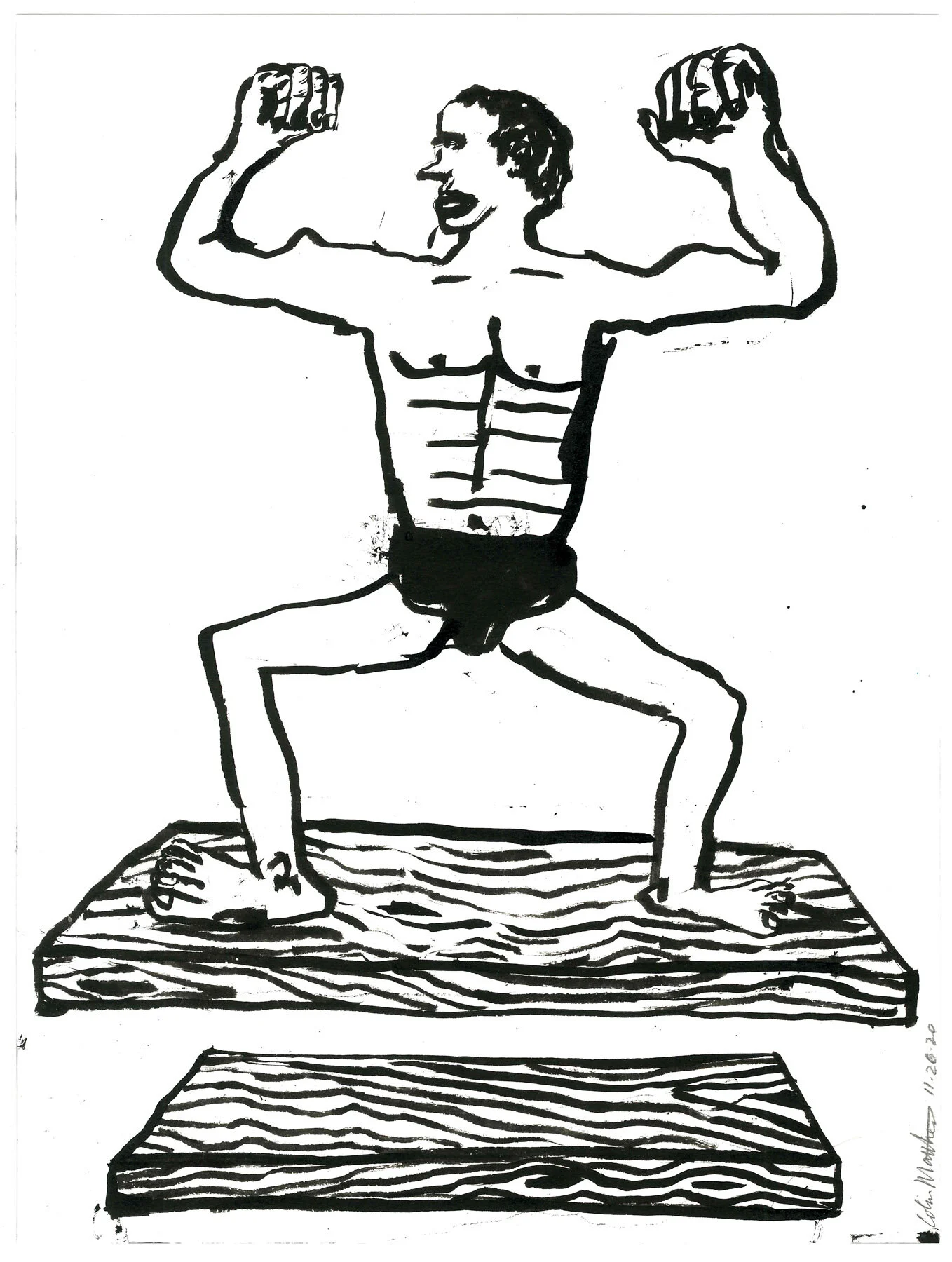 The days go by like wildness — ink drawings — image 21