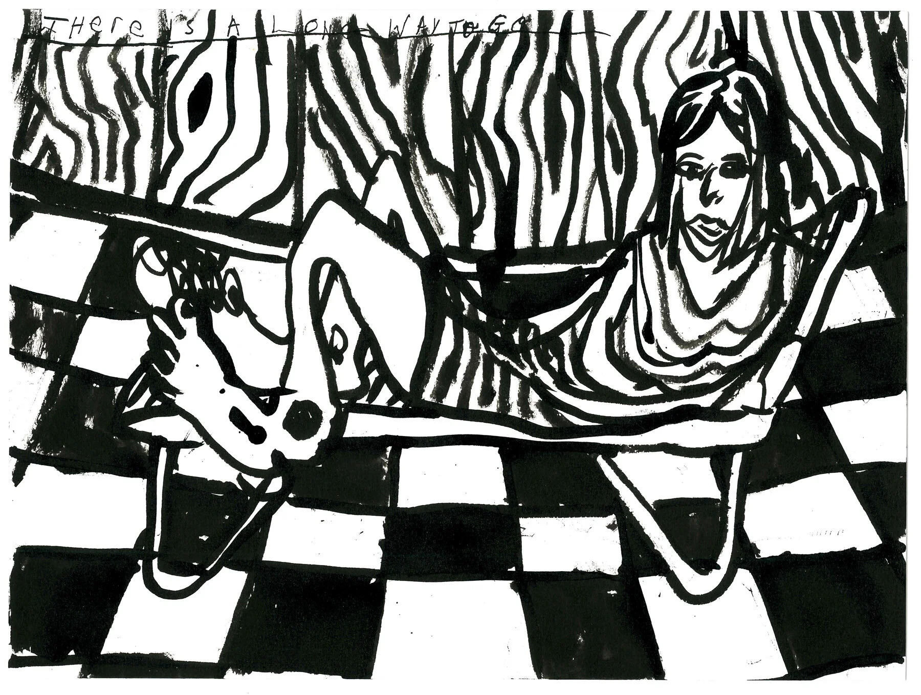 The days go by like wildness — ink drawings — image 23