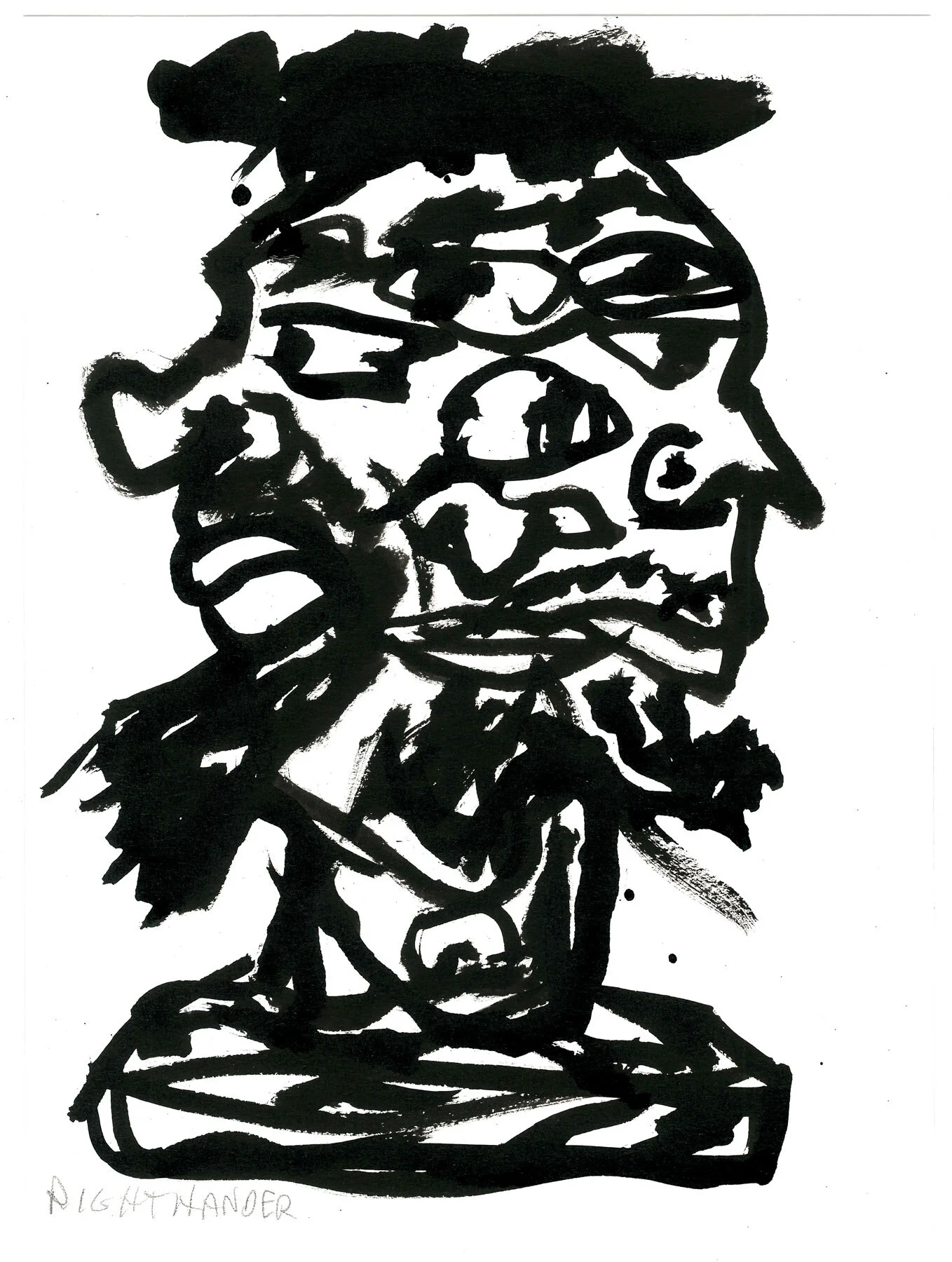 The days go by like wildness — ink drawings — image 28