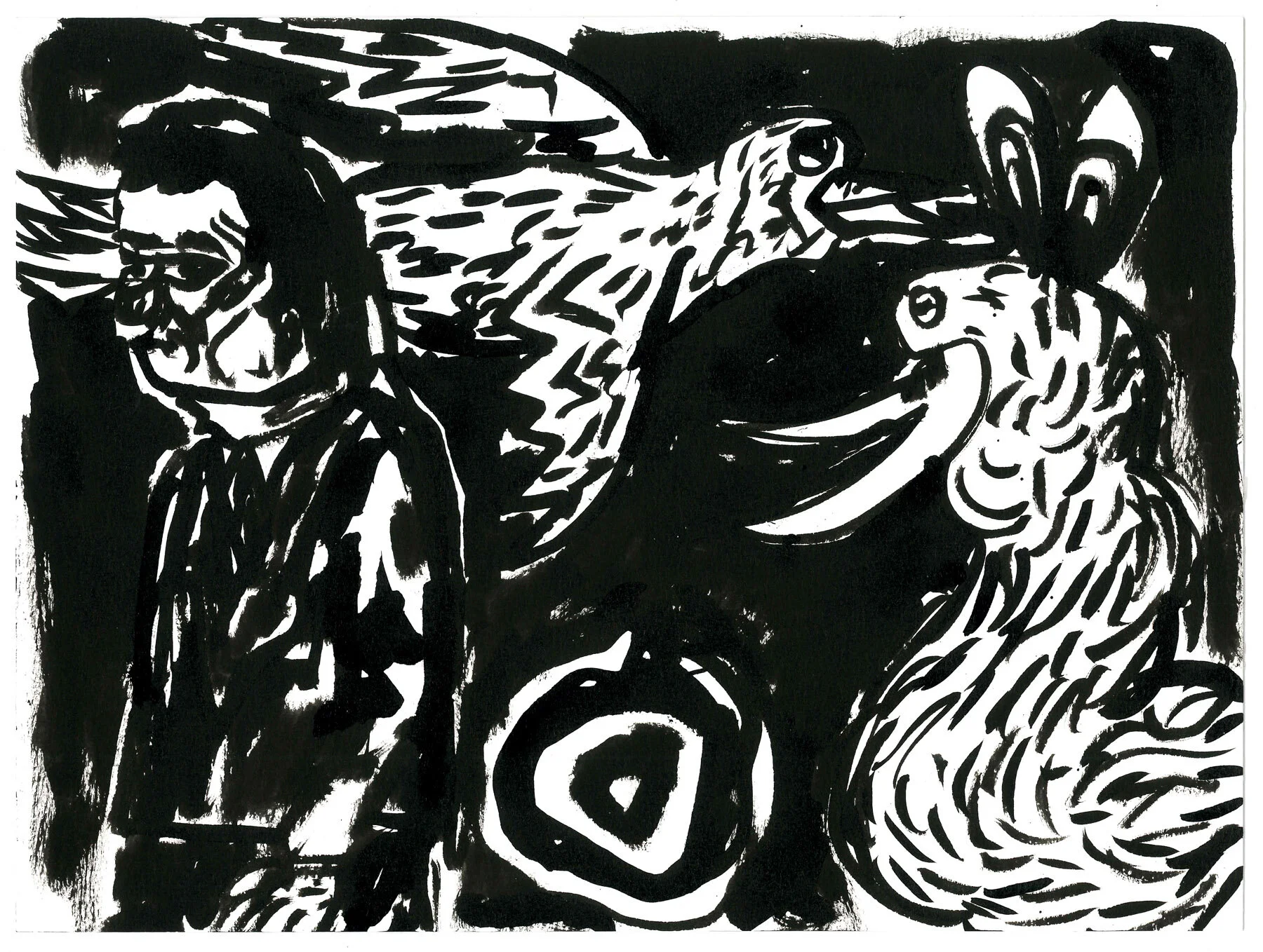 The days go by like wildness — ink drawings — image 33