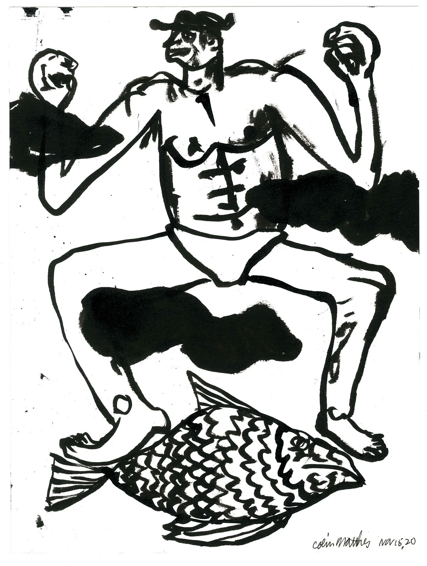 The days go by like wildness — ink drawings — image 36