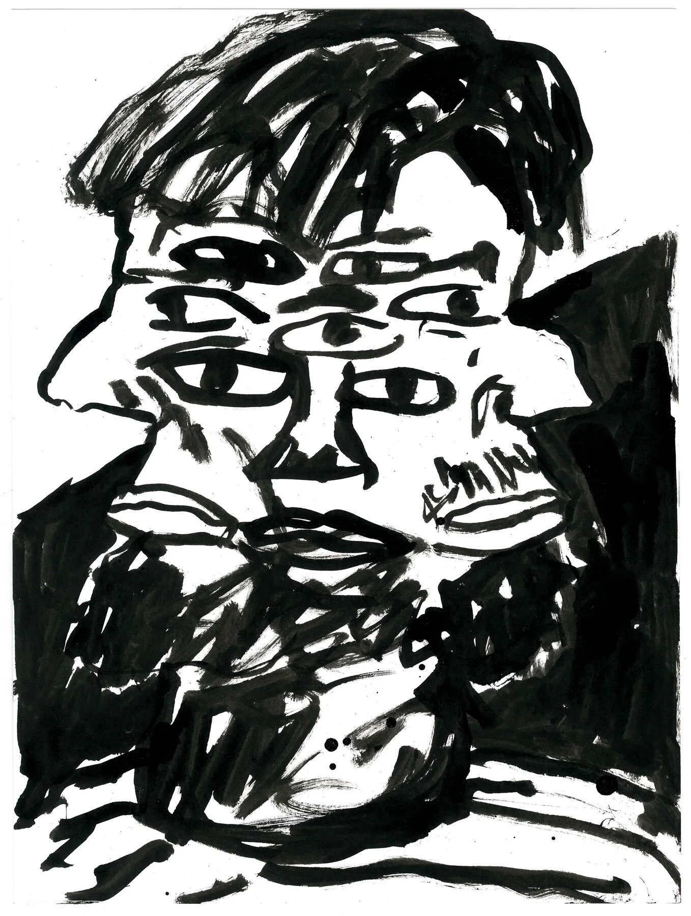 The days go by like wildness — ink drawings — image 40