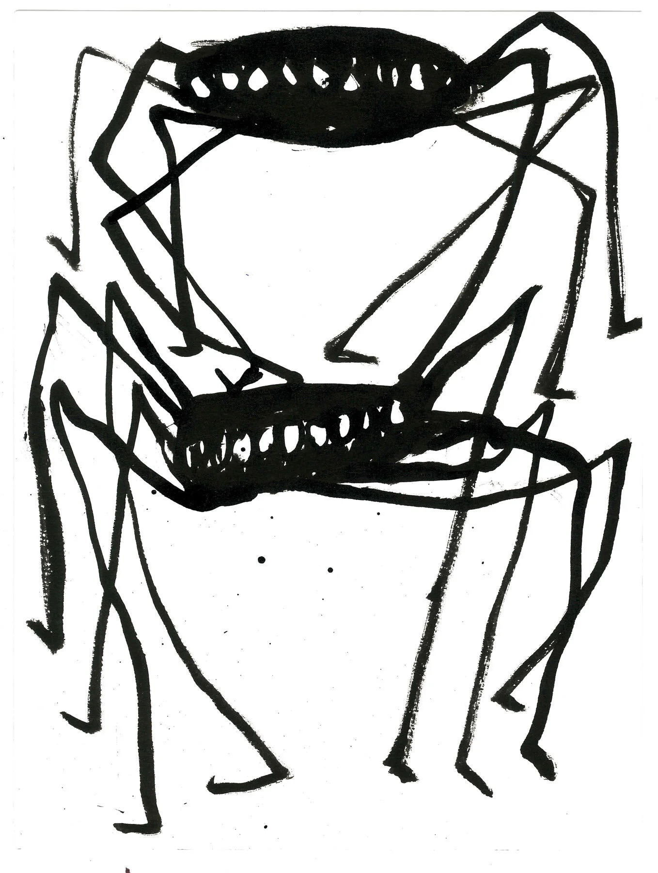 The days go by like wildness — ink drawings — image 44