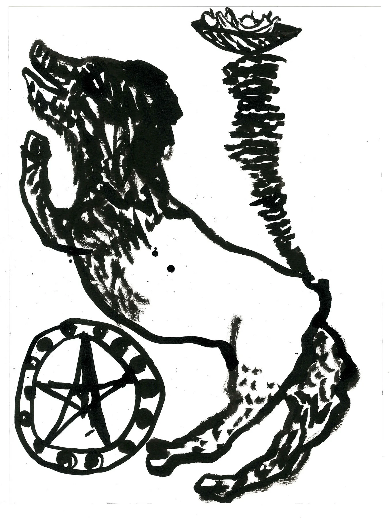 The days go by like wildness — ink drawings — image 45