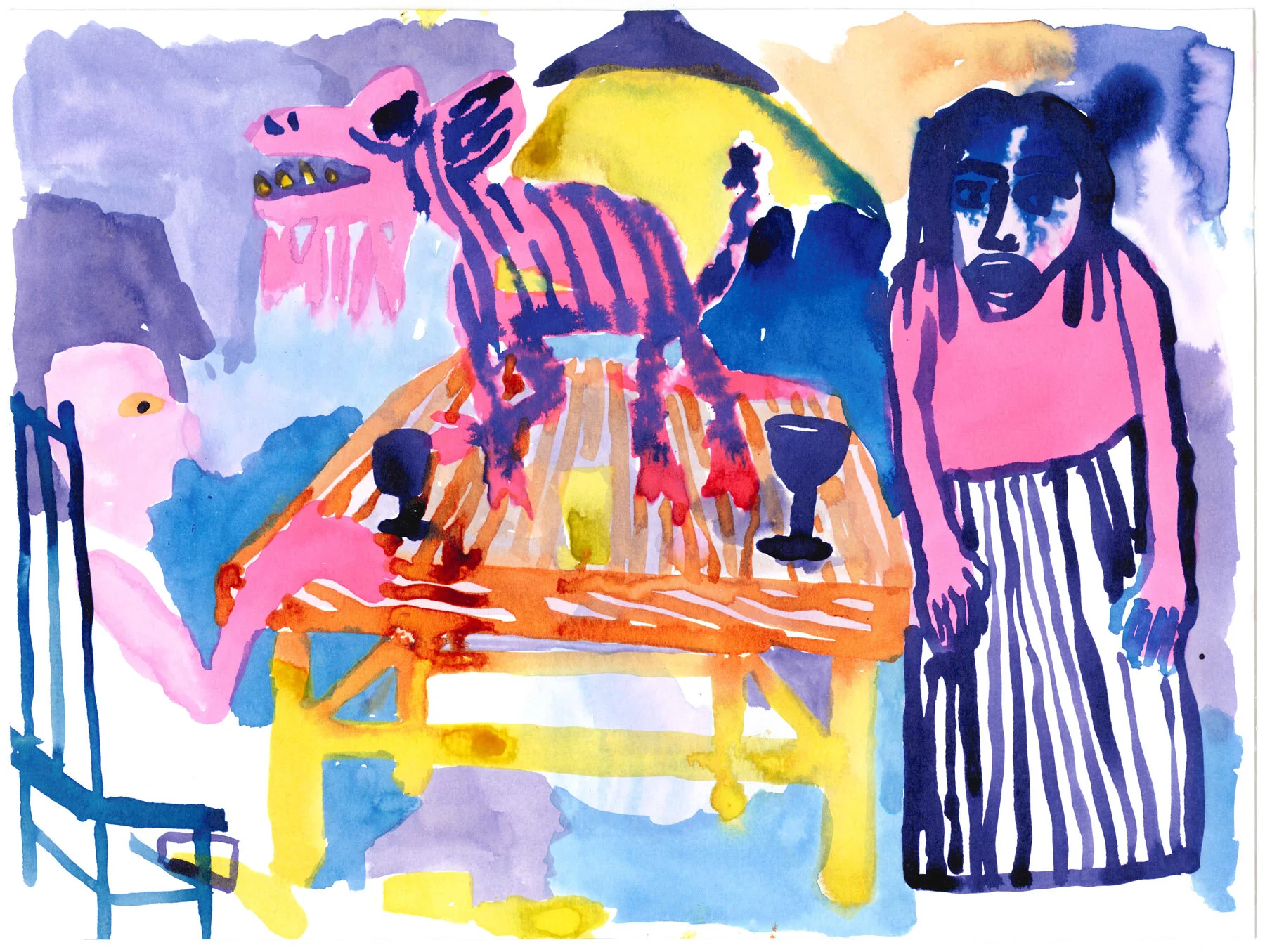 The days go by like wildness — ink drawings — image 47
