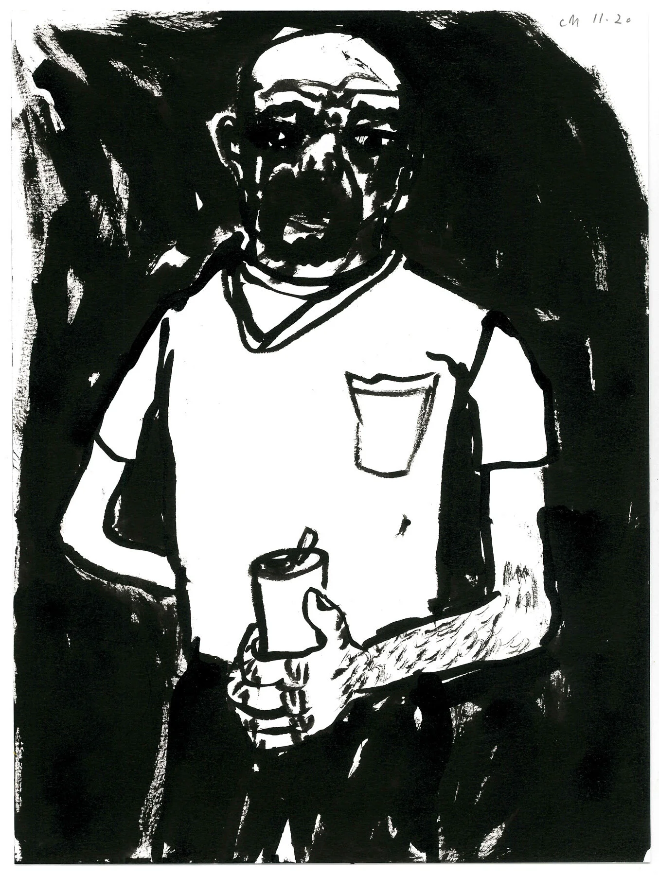 The days go by like wildness — ink drawings — image 58