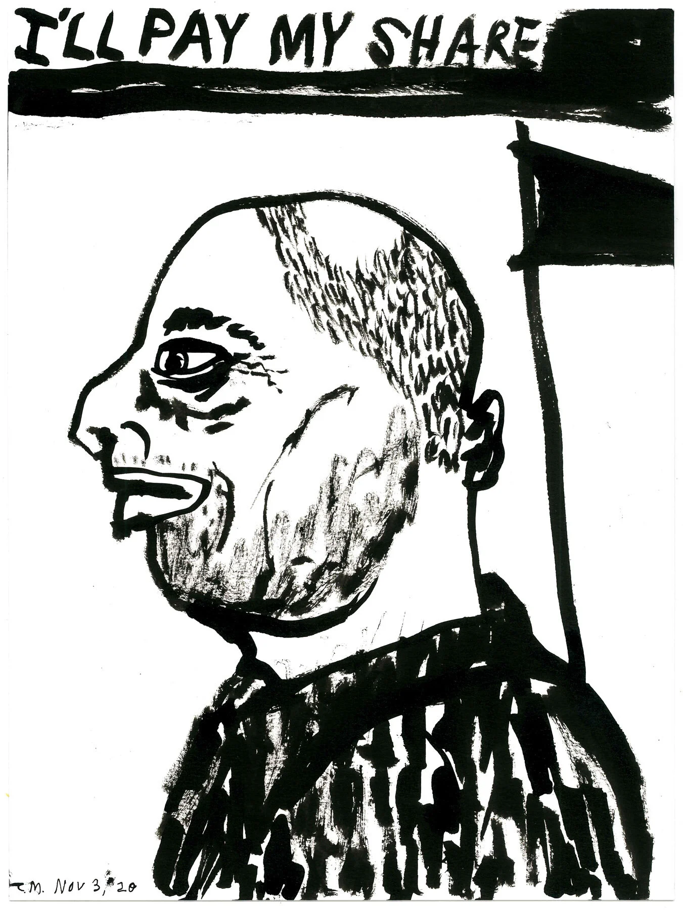 The days go by like wildness — ink drawings — image 59