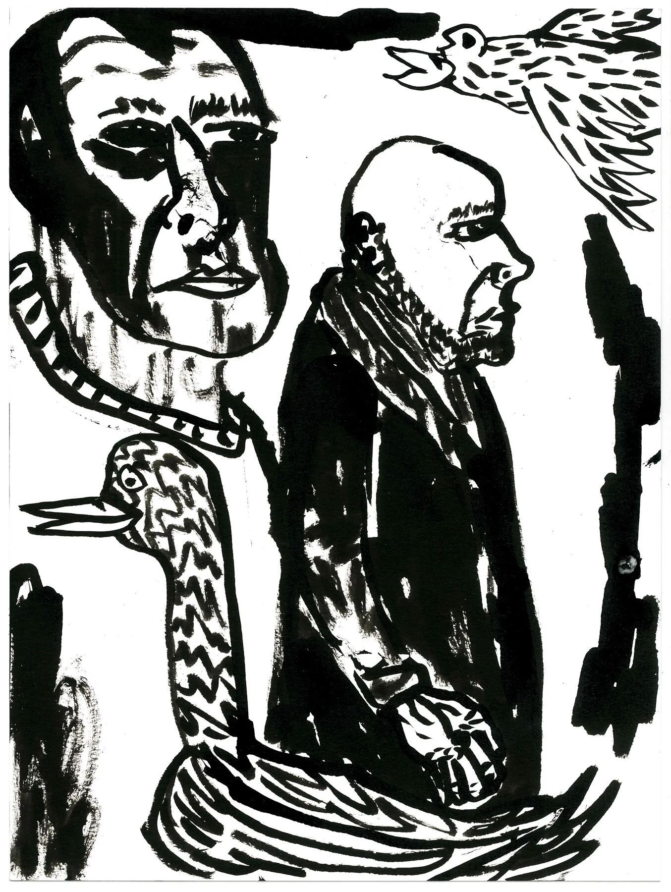 The days go by like wildness — ink drawings — image 61