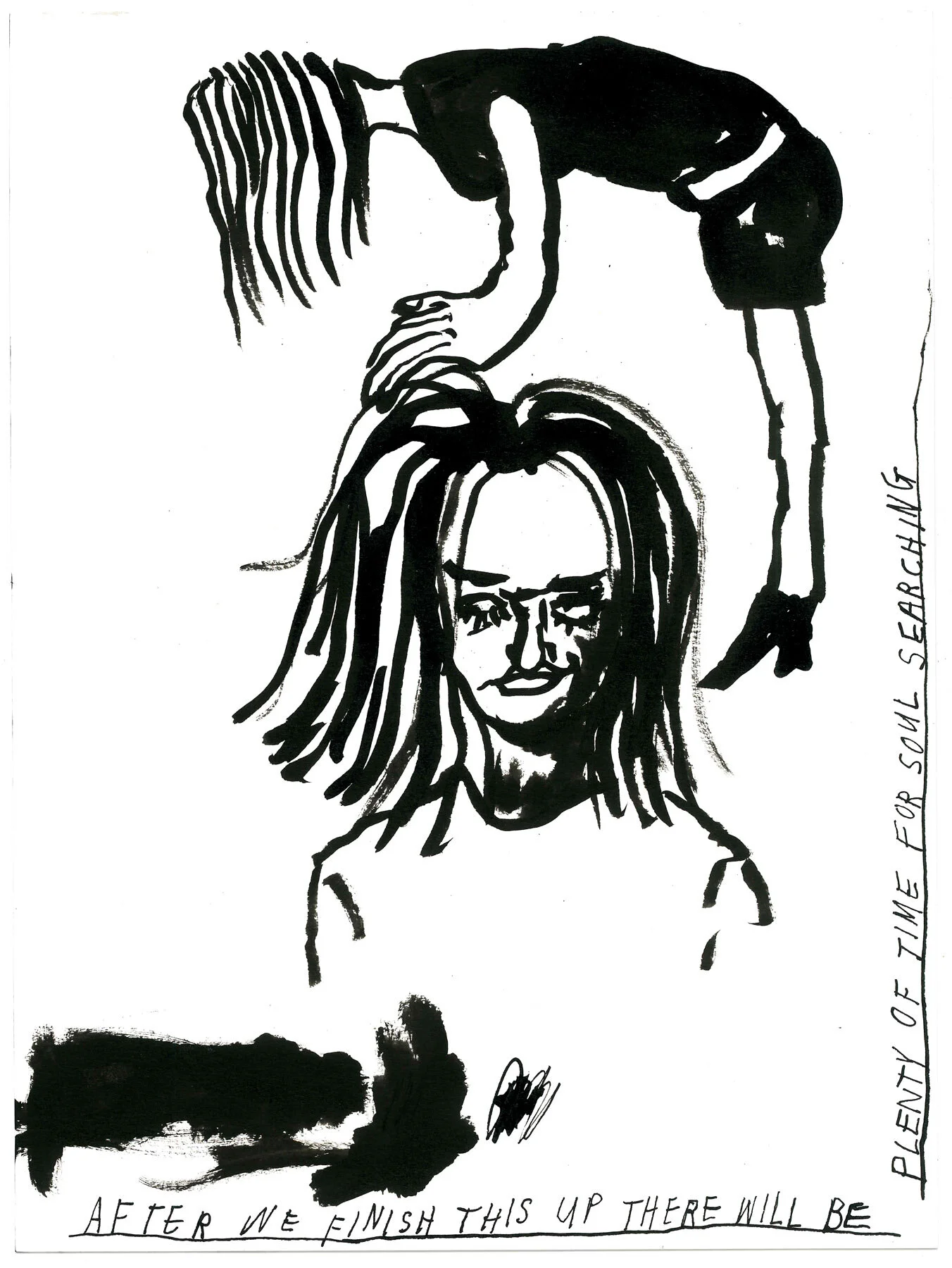 The days go by like wildness — ink drawings — image 62