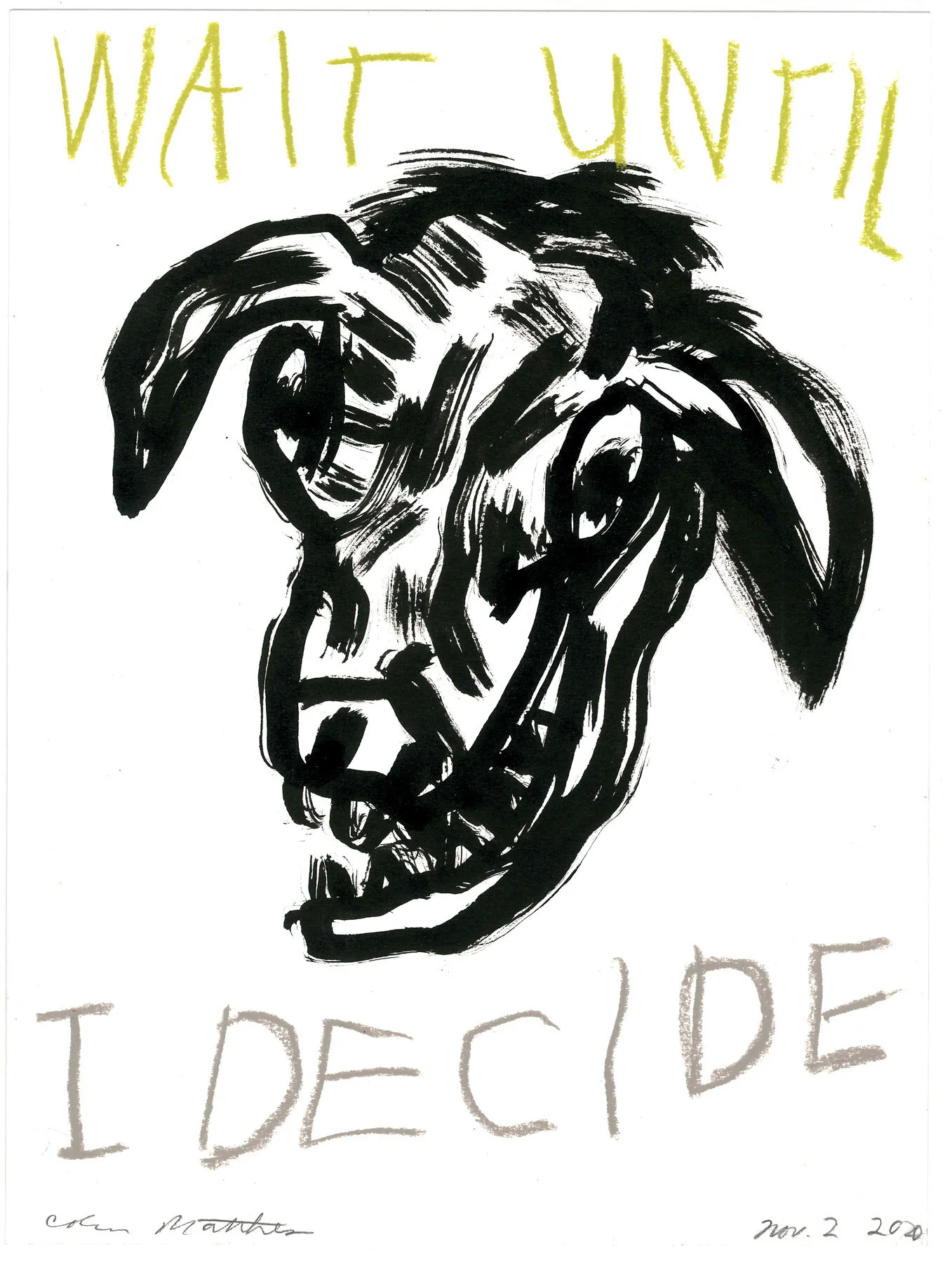 The days go by like wildness — ink drawings — image 63