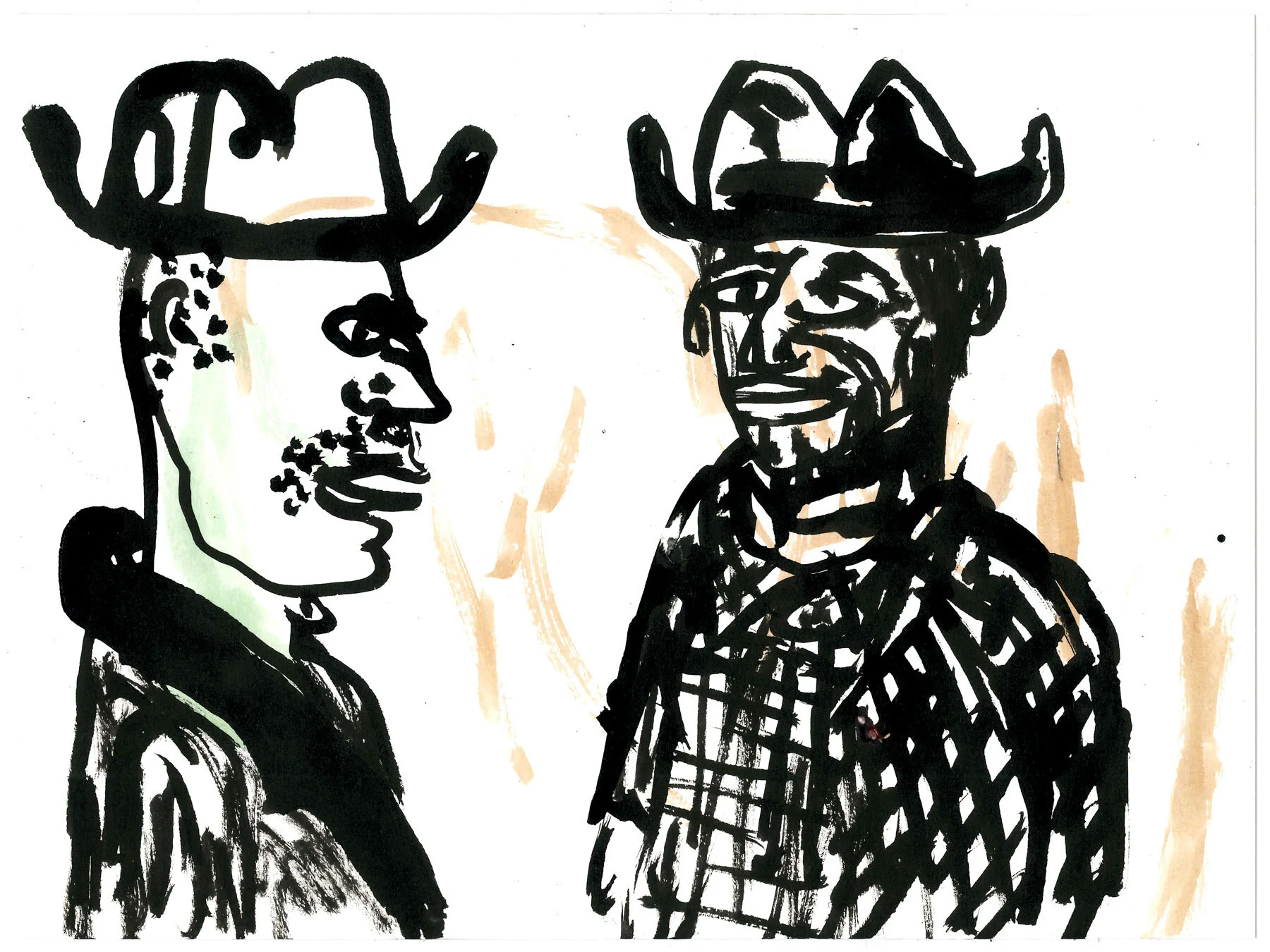 The days go by like wildness — ink drawings — image 64