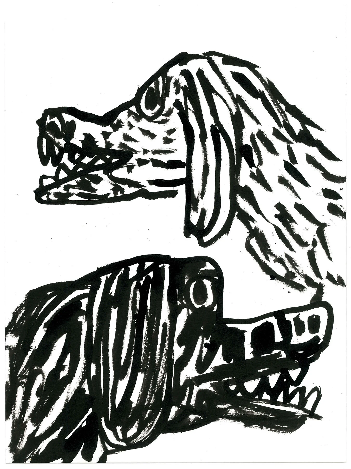 The days go by like wildness — ink drawings — image 73