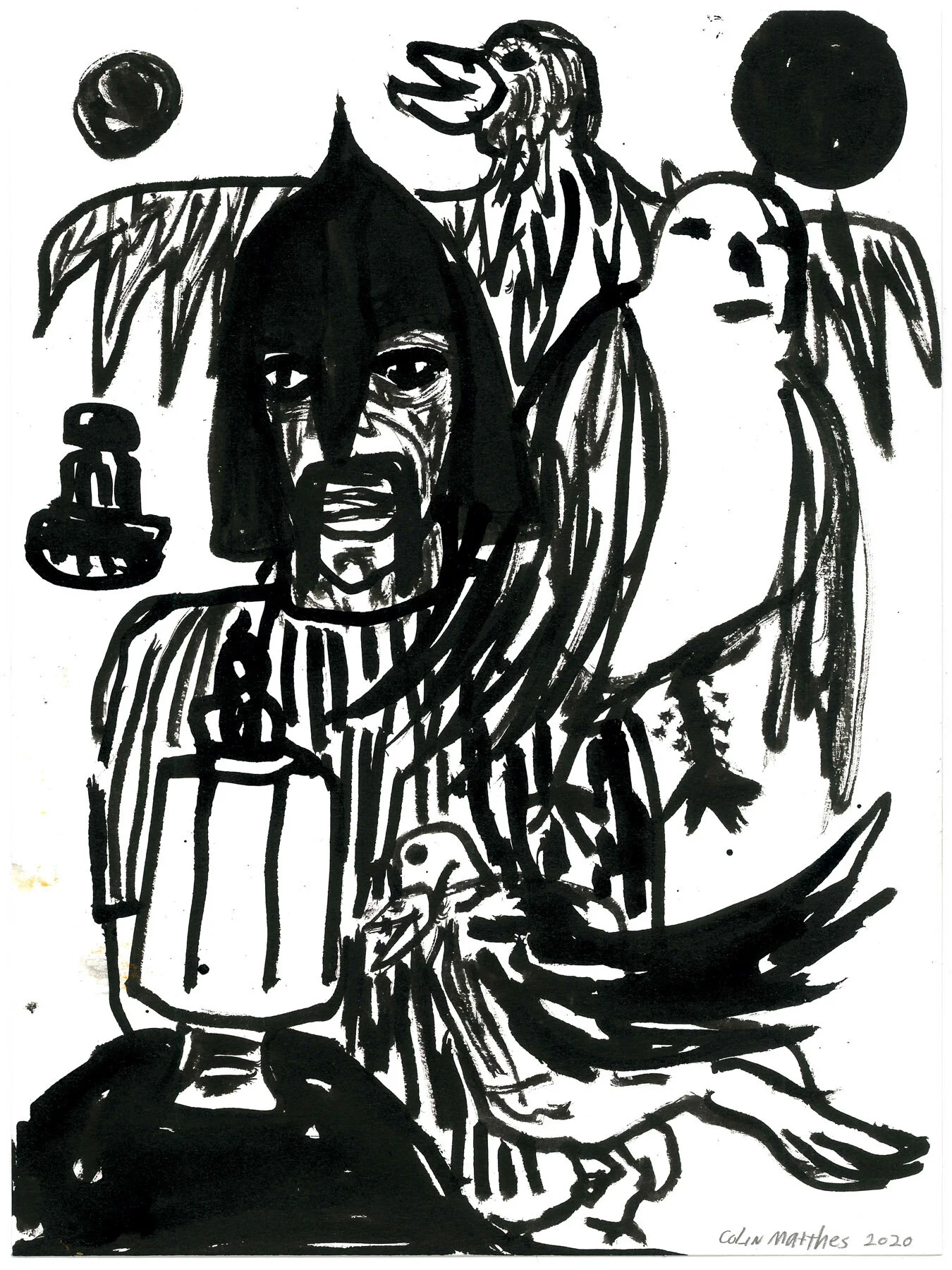 The days go by like wildness — ink drawings — image 74