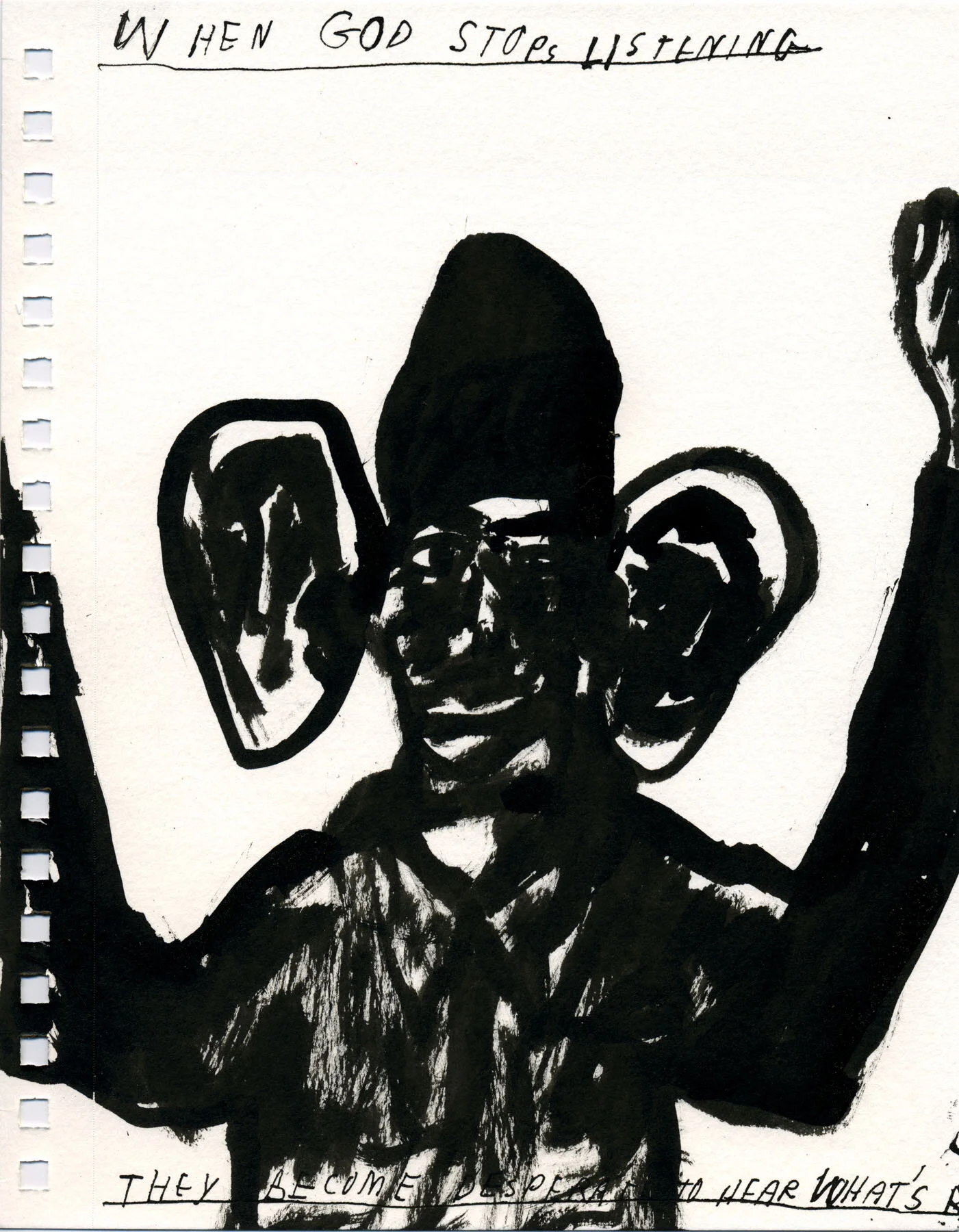 The days go by like wildness — ink drawings — image 76