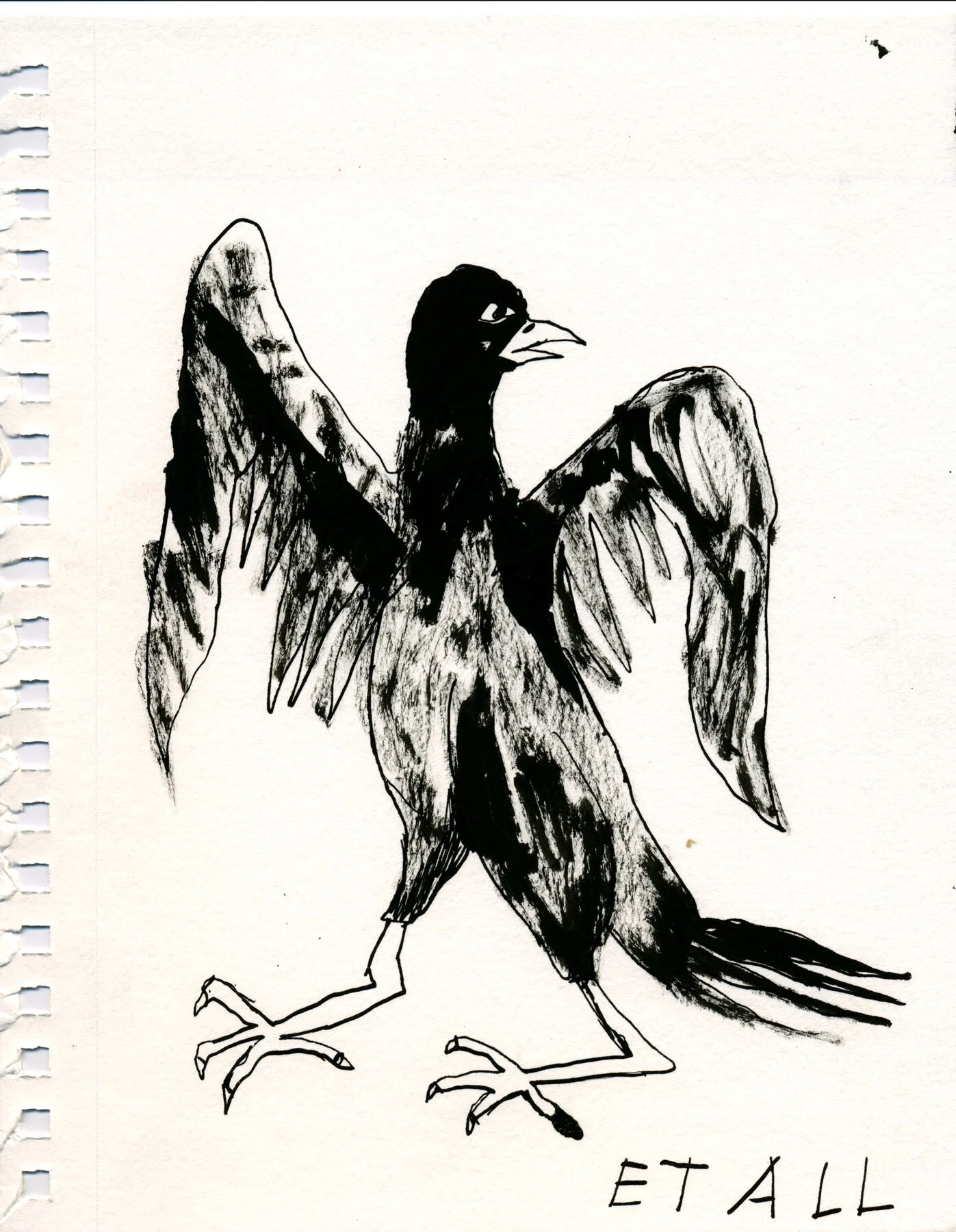 The days go by like wildness — ink drawings — image 80