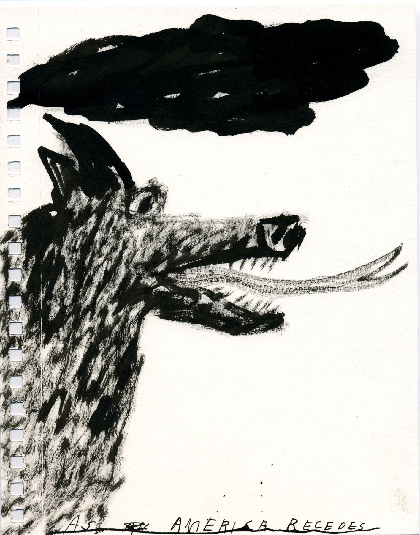 The days go by like wildness — ink drawings — image 81