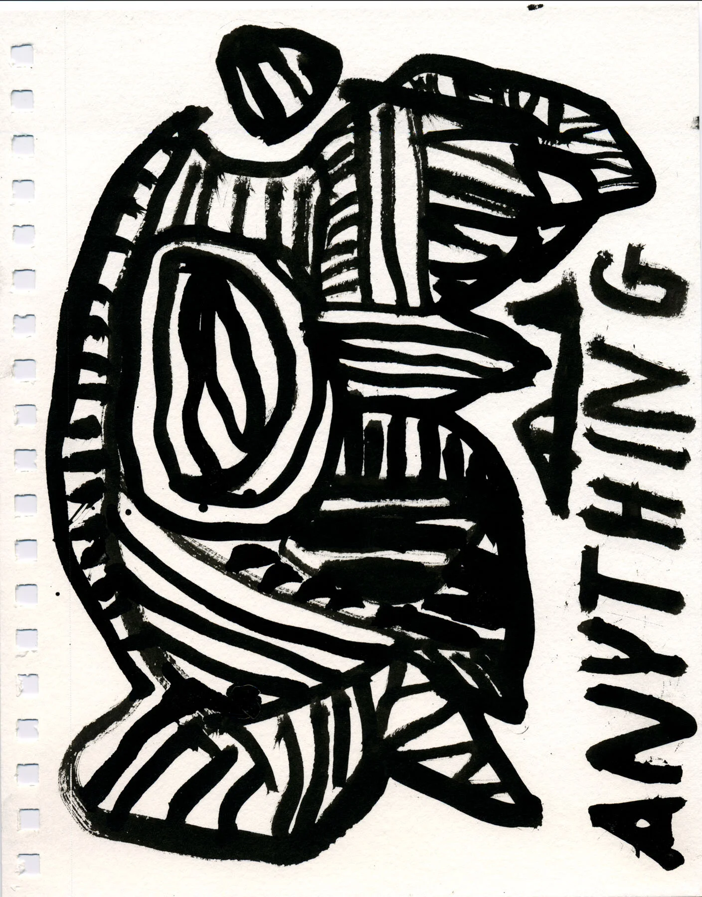 The days go by like wildness — ink drawings — image 82