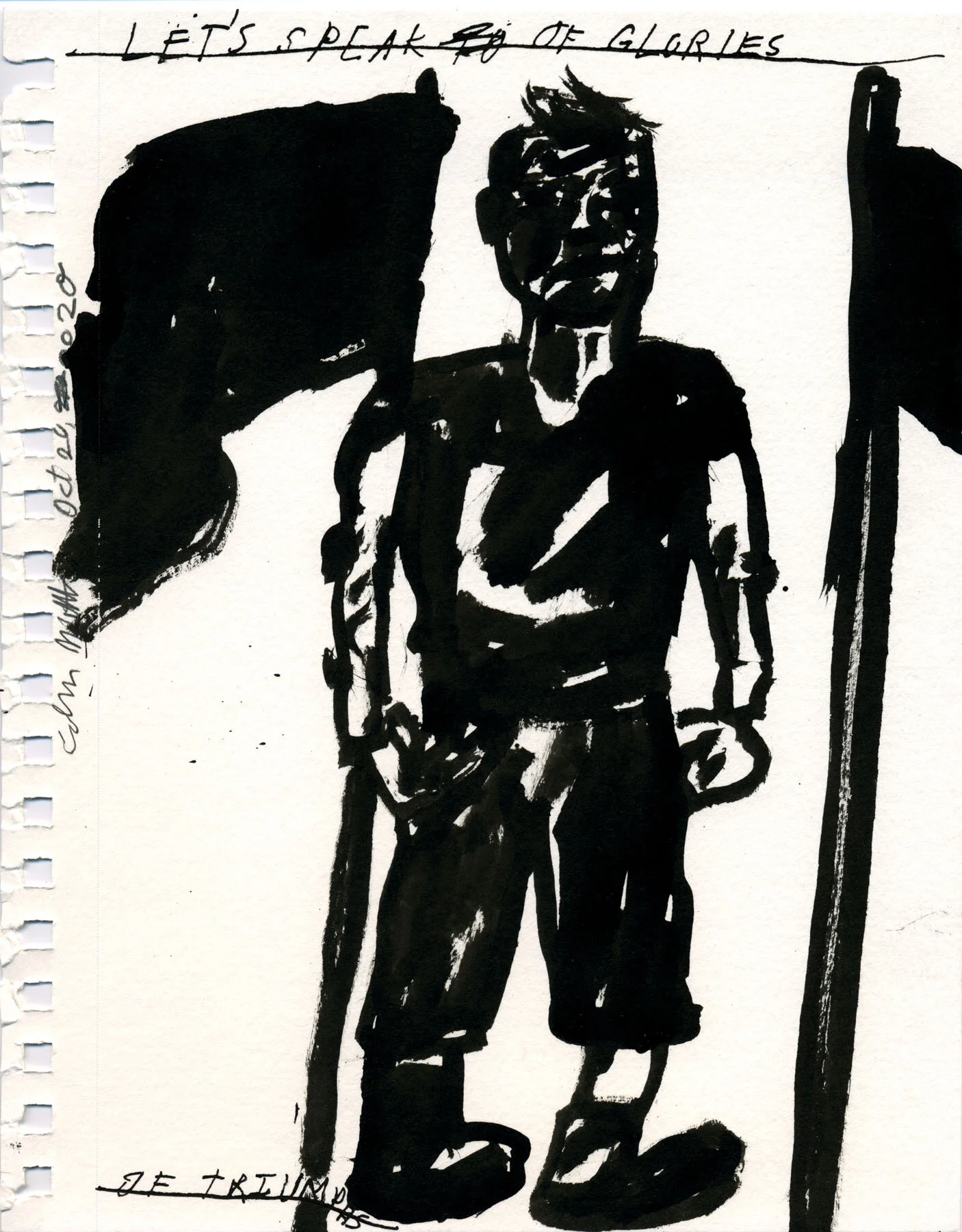 The days go by like wildness — ink drawings — image 83