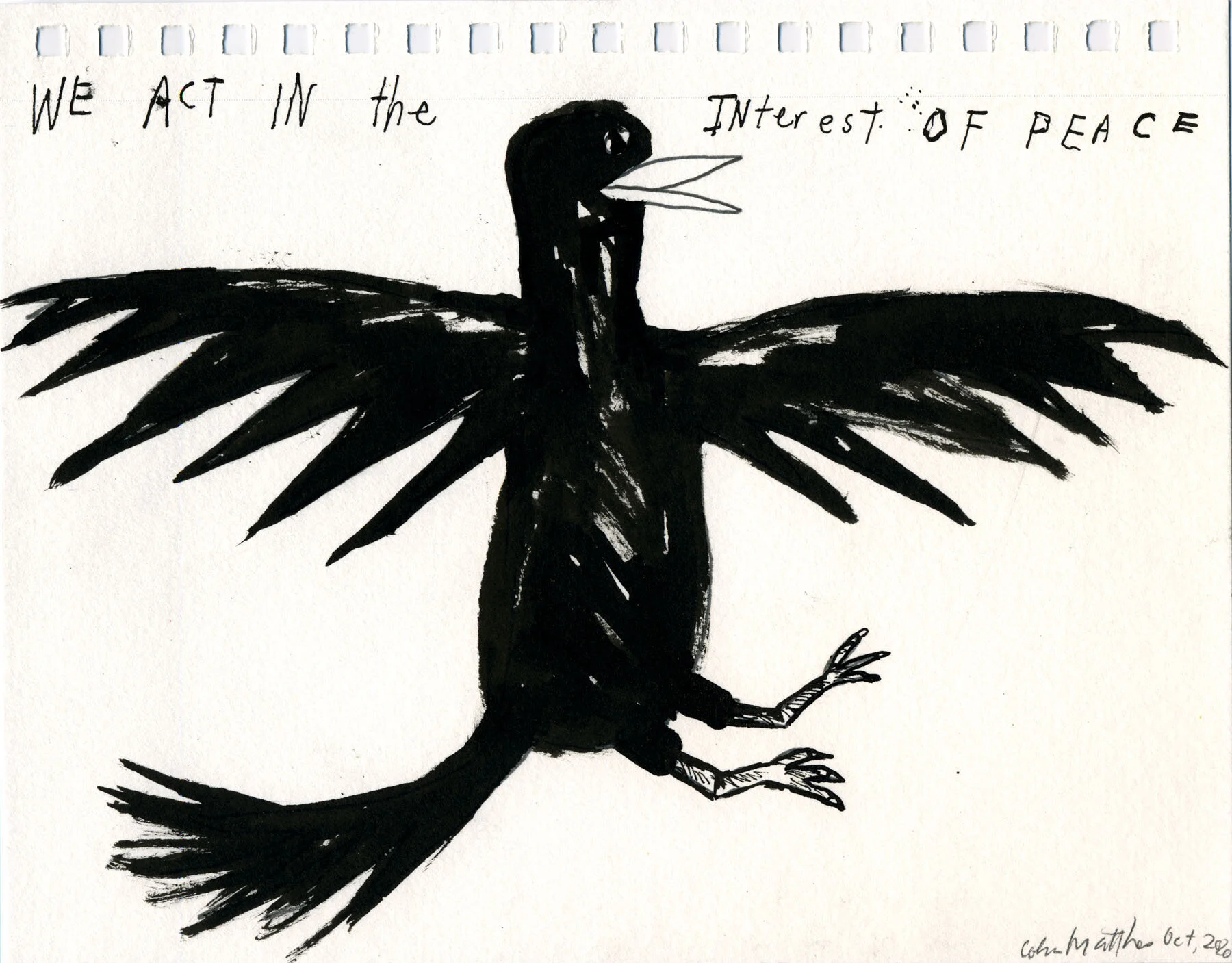 The days go by like wildness — ink drawings — image 87