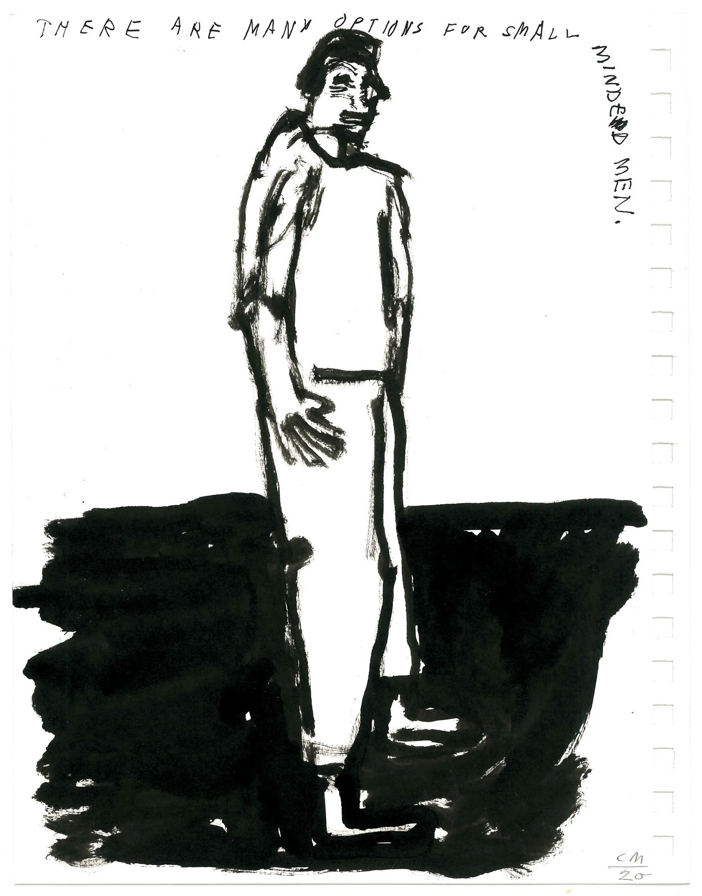The days go by like wildness — ink drawings — image 93