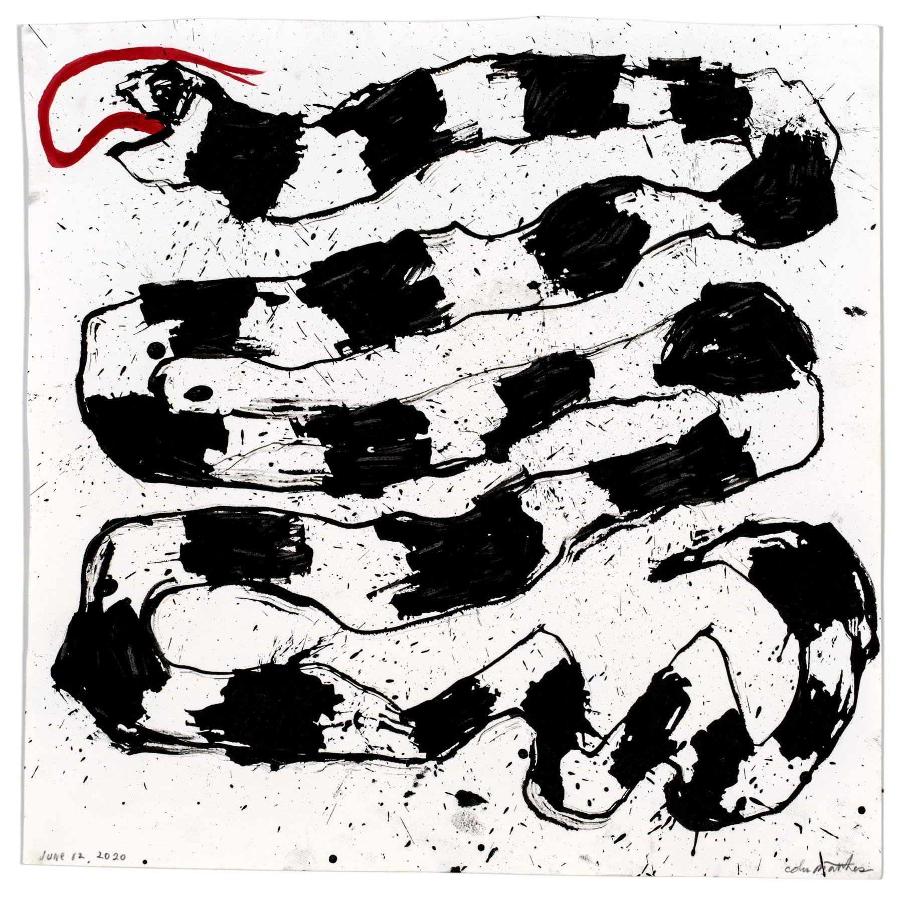 The days go by like wildness — ink drawings — image 95