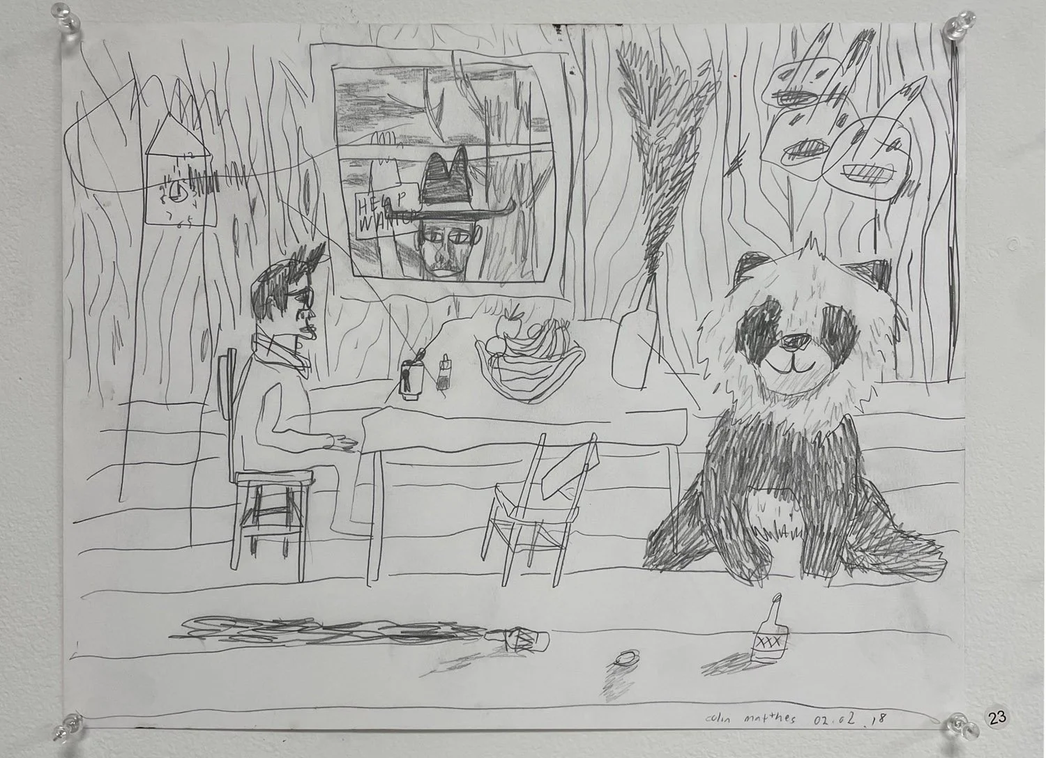 The days go by like wildness — pencil drawings — image 15