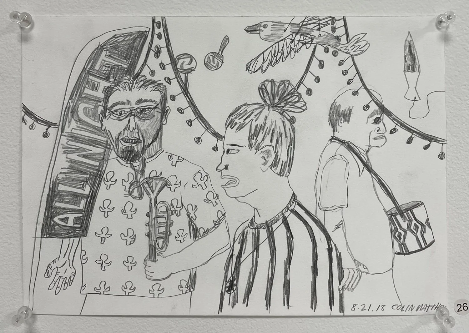 The days go by like wildness — pencil drawings — image 18