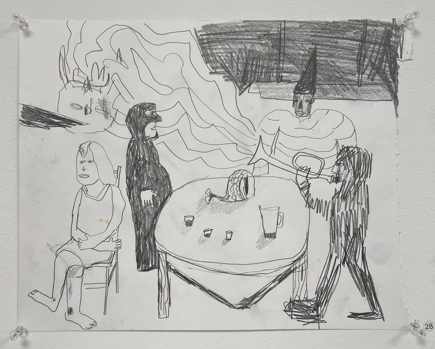 The days go by like wildness — pencil drawings — image 19