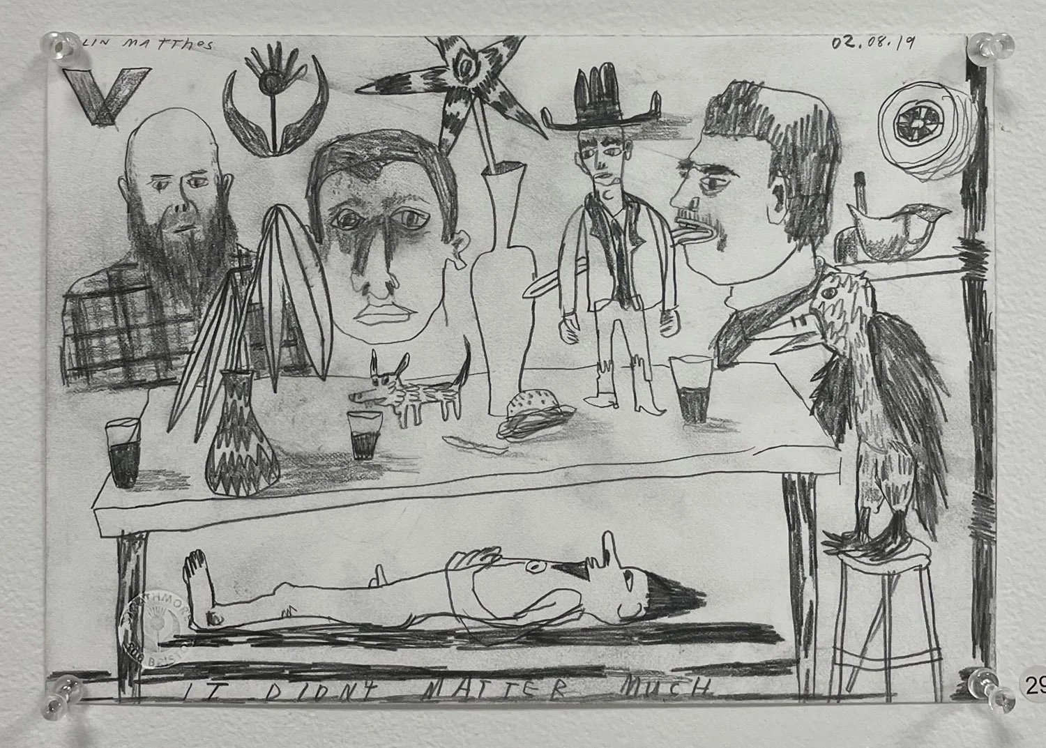 The days go by like wildness — pencil drawings — image 20