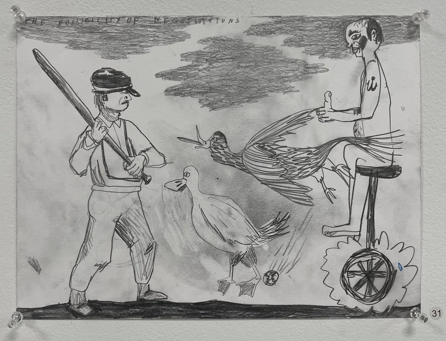 The days go by like wildness — pencil drawings — image 22