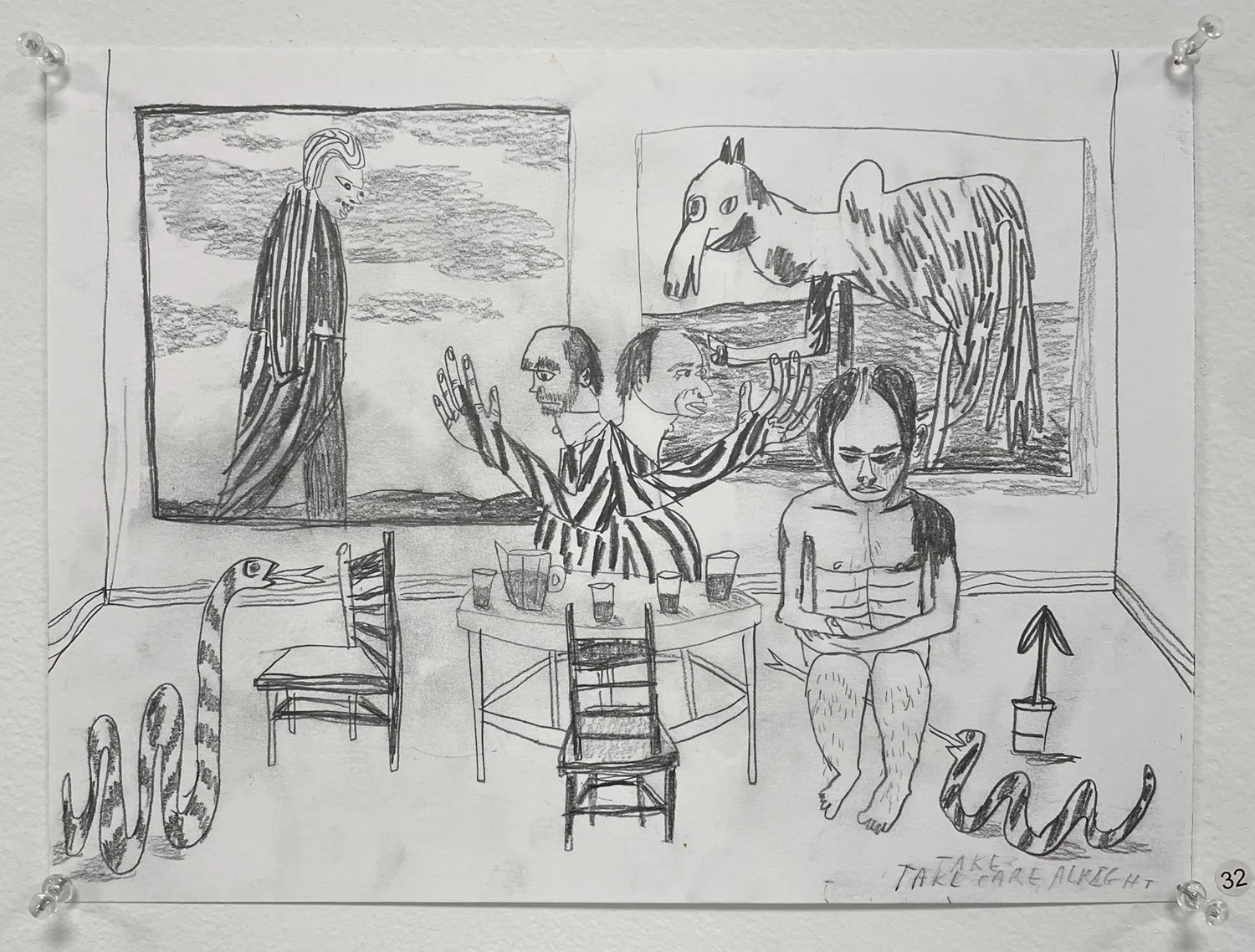 The days go by like wildness — pencil drawings — image 23