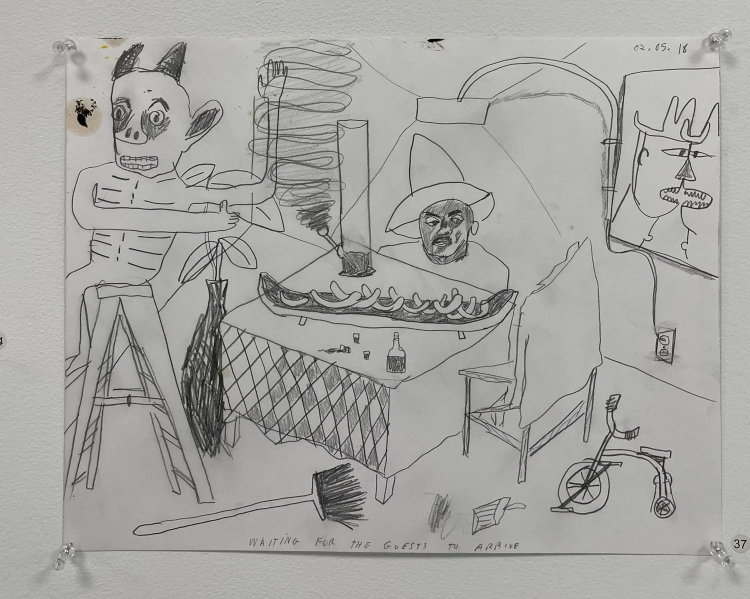 The days go by like wildness — pencil drawings — image 26