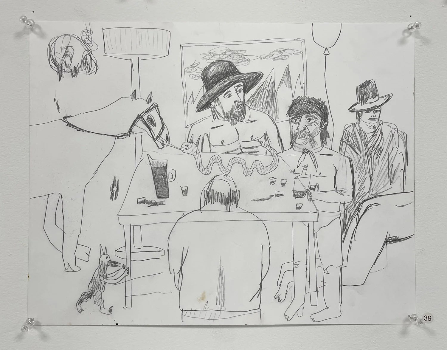 The days go by like wildness — pencil drawings — image 28