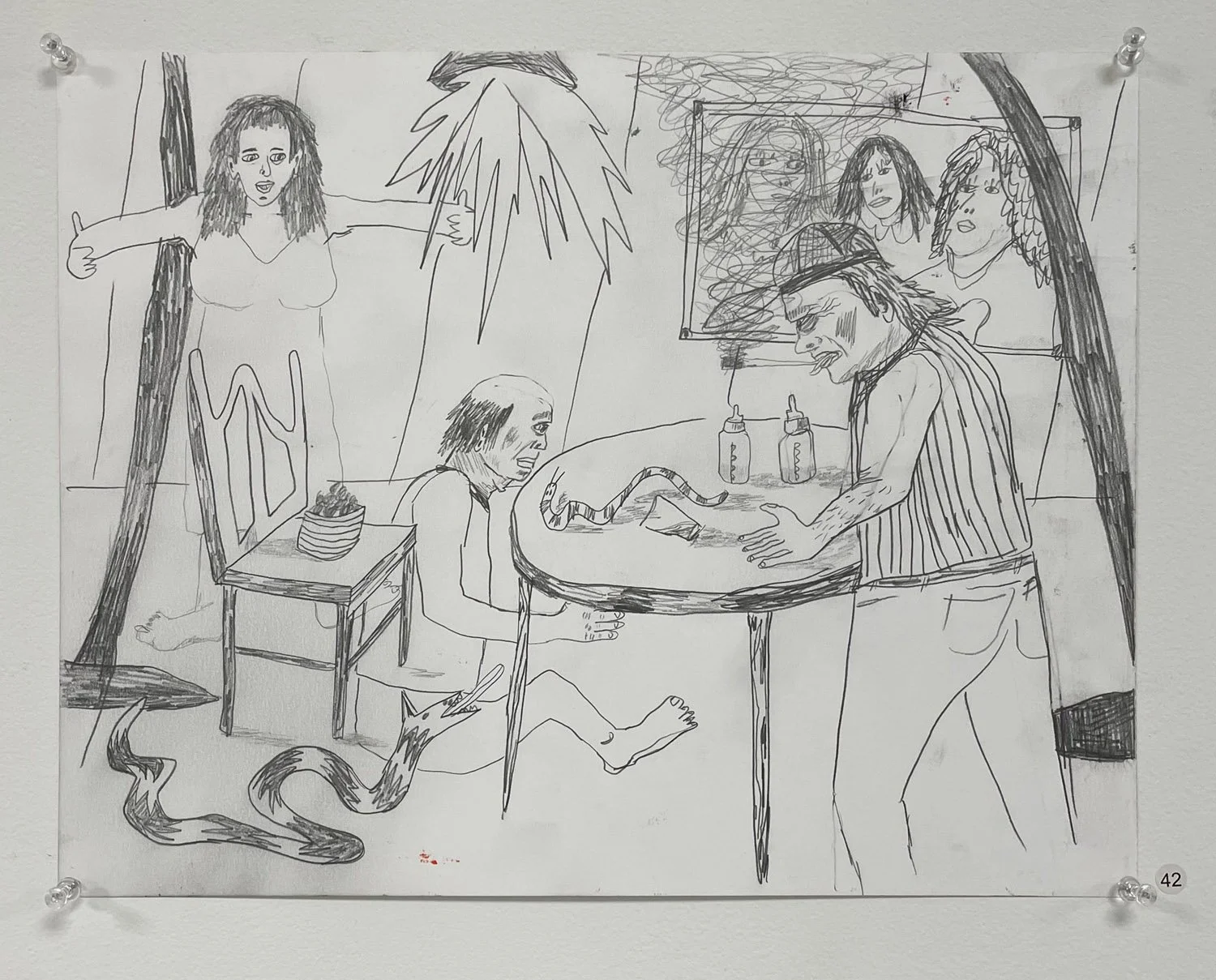 The days go by like wildness — pencil drawings — image 31