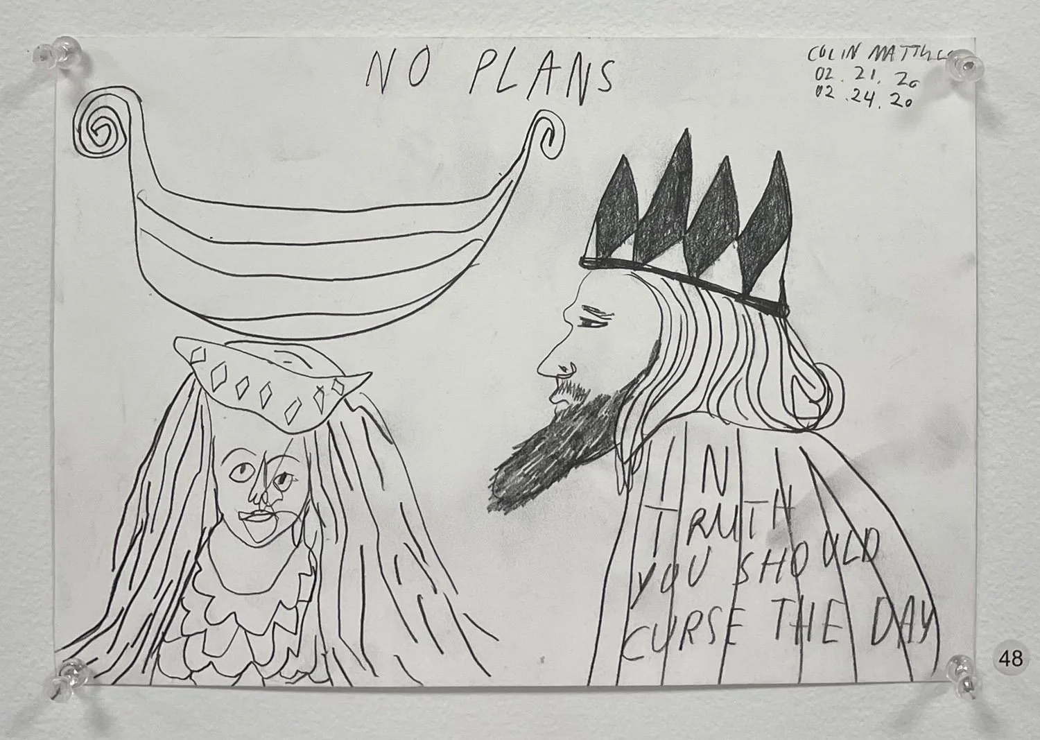 The days go by like wildness — pencil drawings — image 33