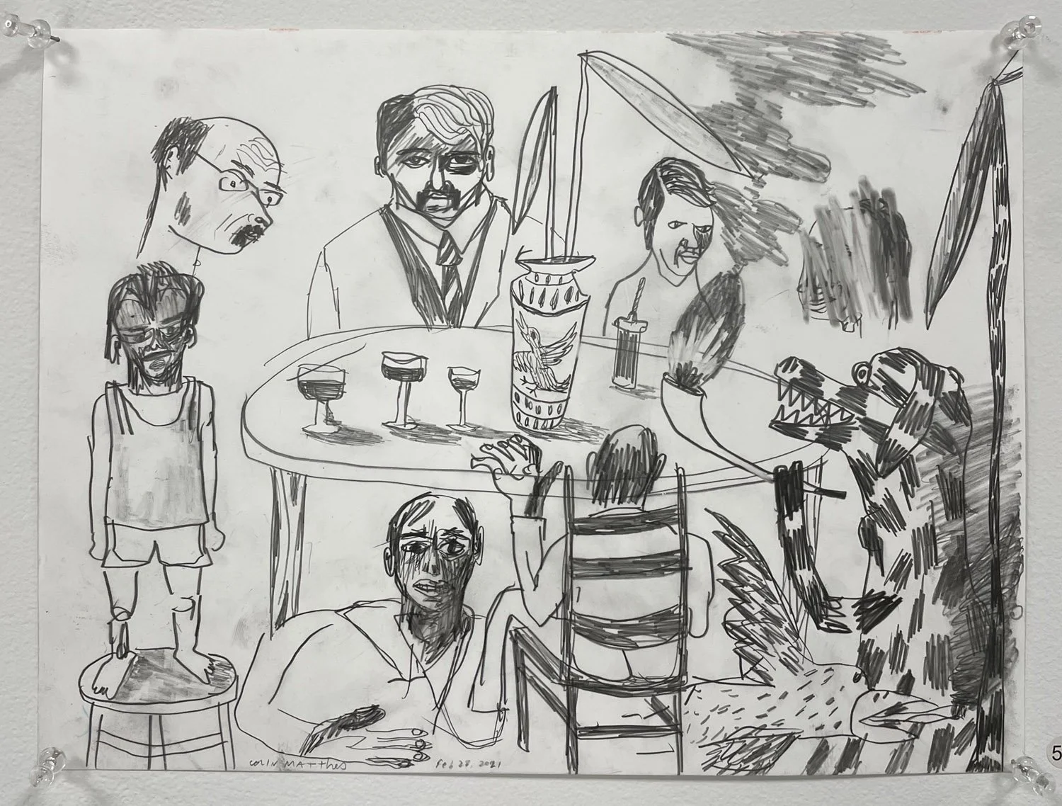 The days go by like wildness — pencil drawings — image 34
