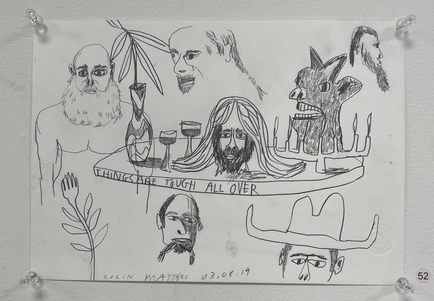 The days go by like wildness — pencil drawings — image 35