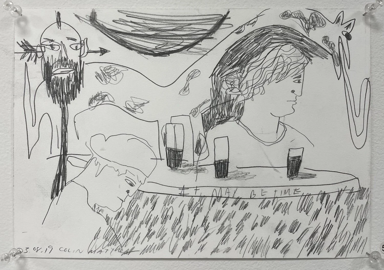 The days go by like wildness — pencil drawings — image 36