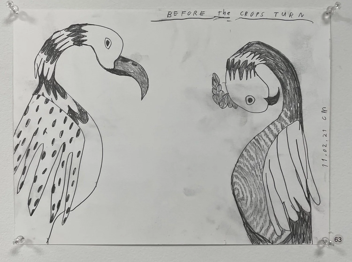 The days go by like wildness — pencil drawings — image 39