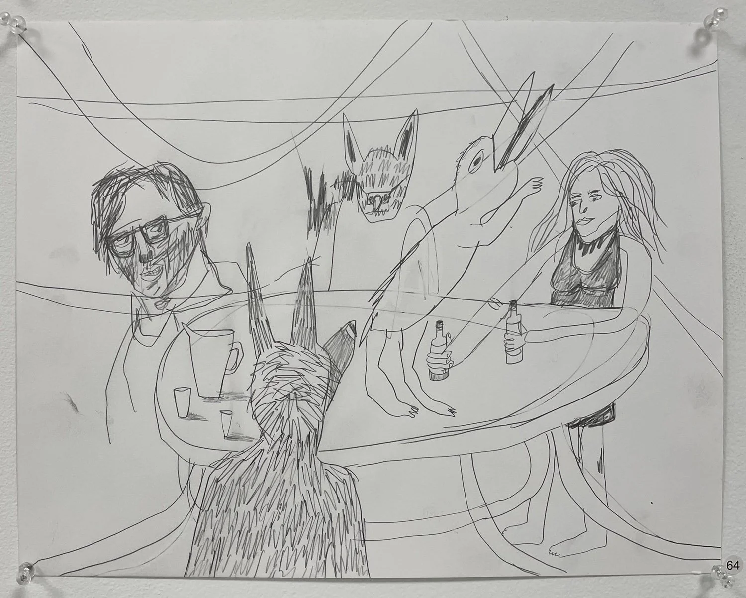The days go by like wildness — pencil drawings — image 40