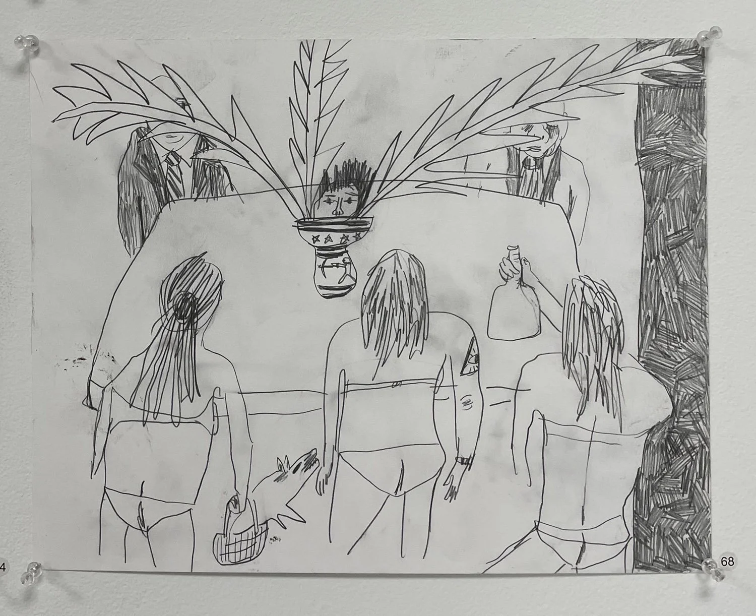 The days go by like wildness — pencil drawings — image 42