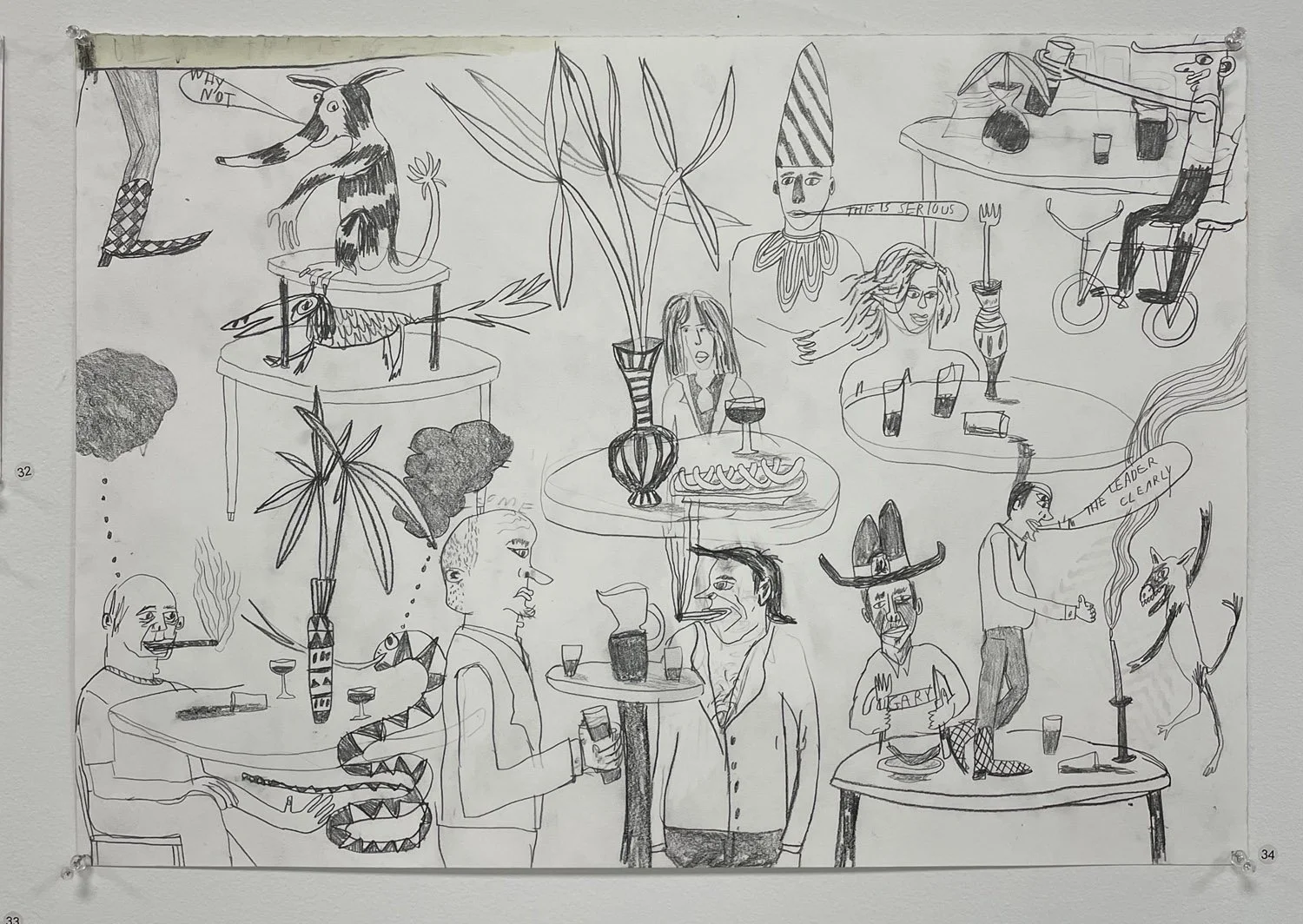 The days go by like wildness — pencil drawings — image 5