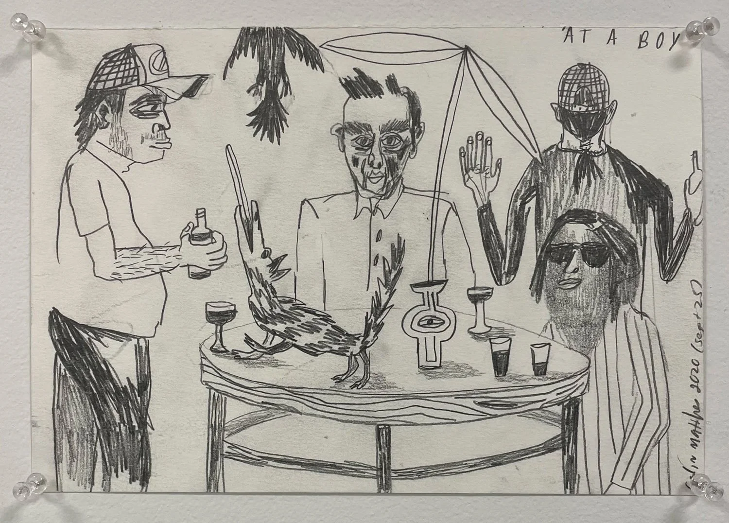 The days go by like wildness — pencil drawings — image 6