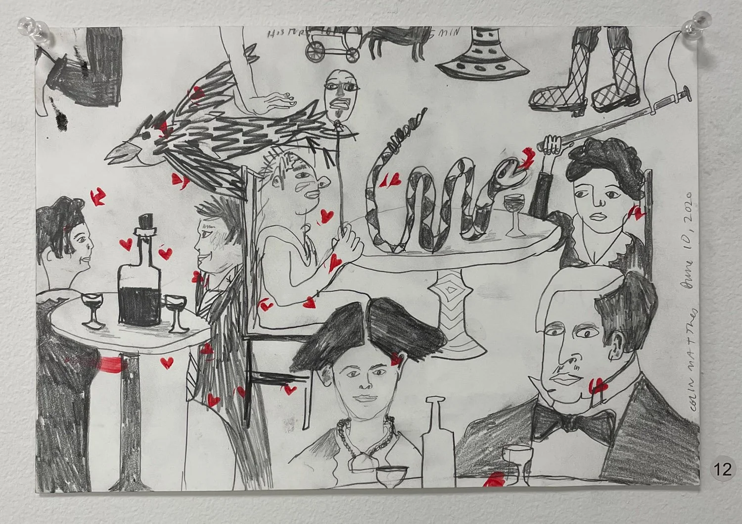 The days go by like wildness — pencil drawings — image 8